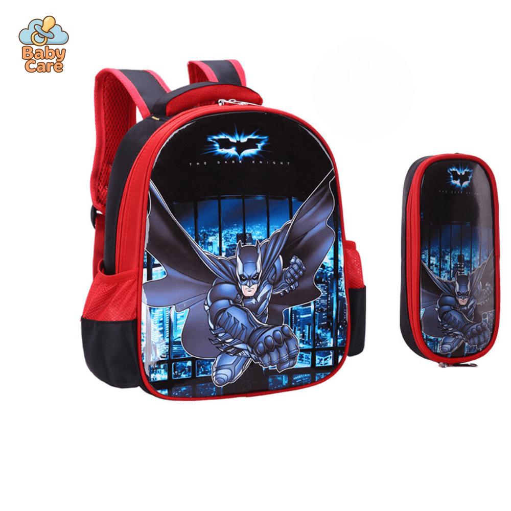 Cartable spiderman école maternelle - photo lifestyle