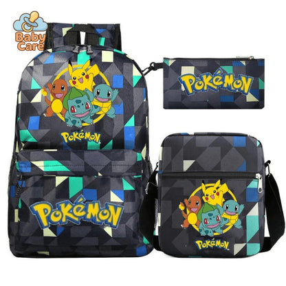 Cartable Pokemon Étanche 3 Pièces - photo 10