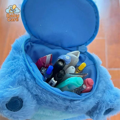 Trousse Stitch en peluche - utilisation en situation