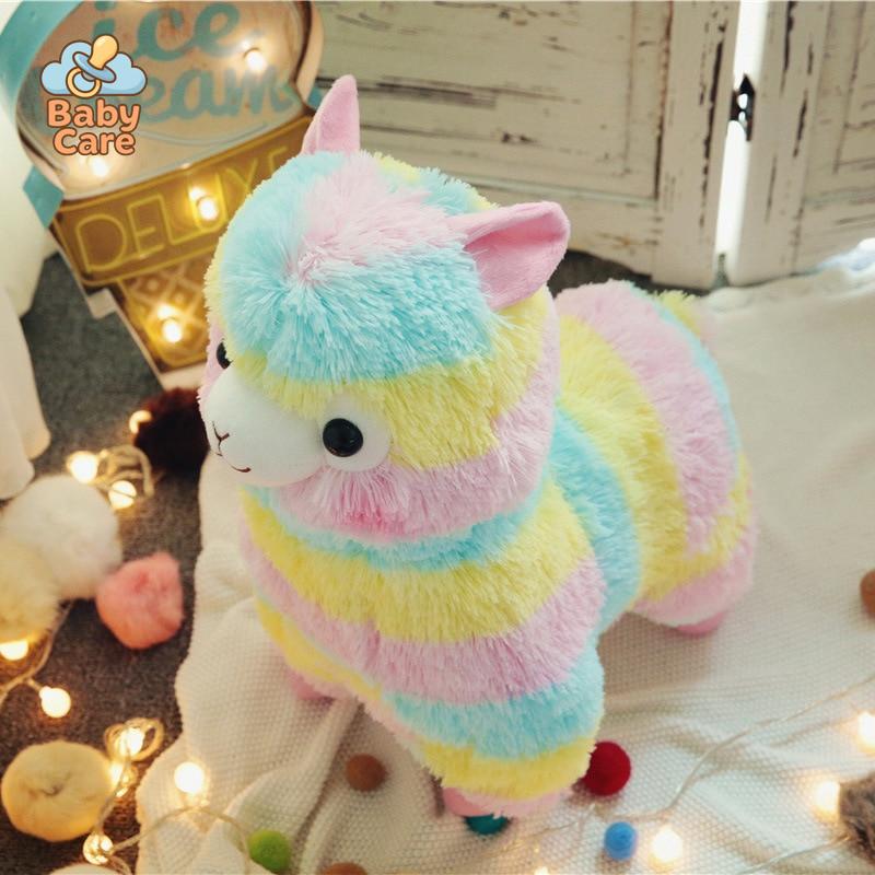 Peluche Alpaga Rainbow |  Baby Care - utilisation en situation