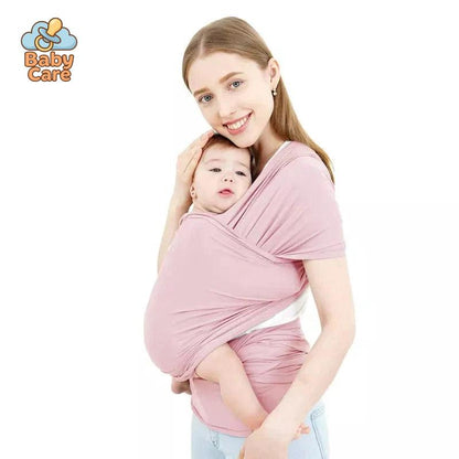 Écharpe de portage ergonomique coton - photo lifestyle