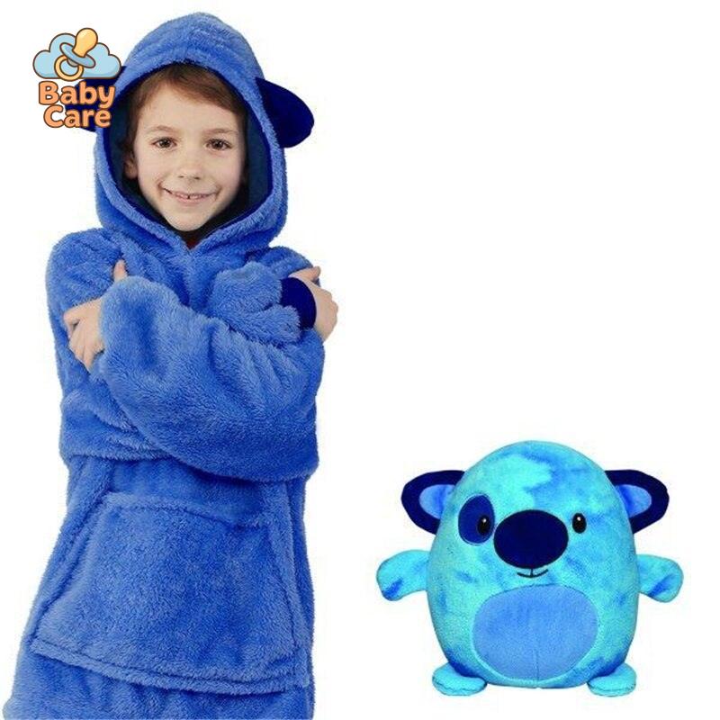 DoudouPops - Le doudou et sweat à capuche 2-en-1 - utilisation en situation