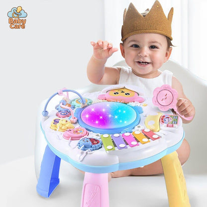 Table de Jeux Musicale avec Xylophone - zoom sur la matière