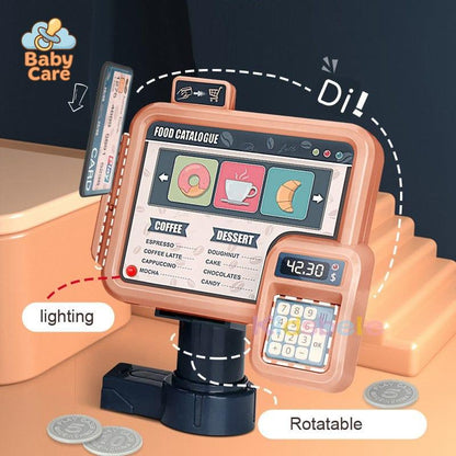 Dinette bébé Mini Barista - utilisation en situation