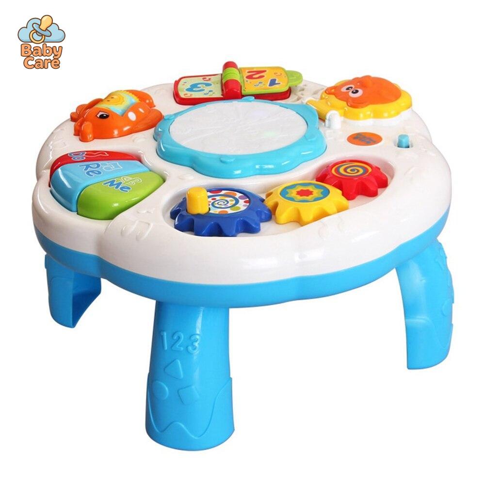 Table d'Activité Musicale avec Piano - vue de profil