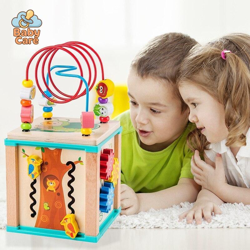 La P'tite Boite : Jeux d'Eveil en Bois Montessori - zoom sur la matière