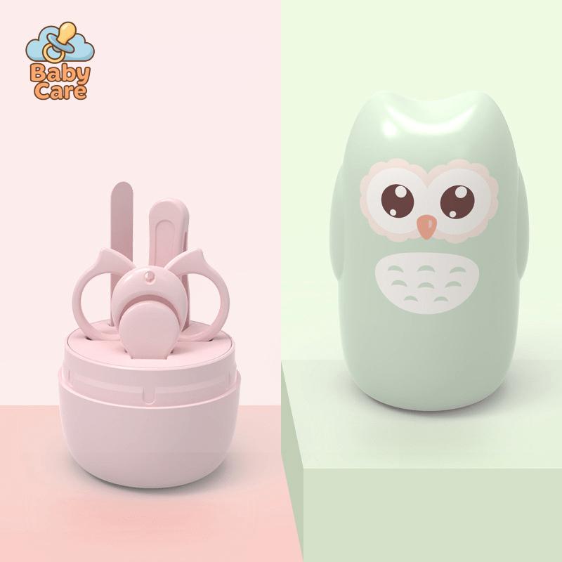 Trousse de soin bébé boite hibou - détail du produit
