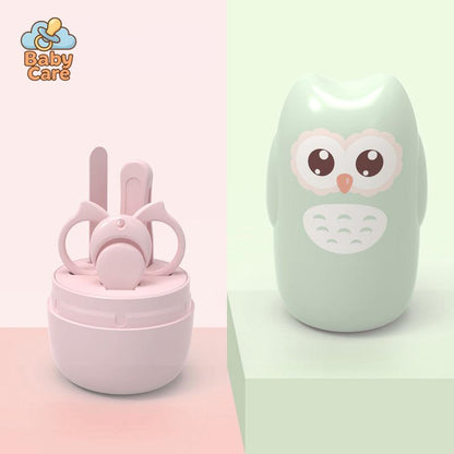 Trousse de soin bébé boite hibou - détail du produit