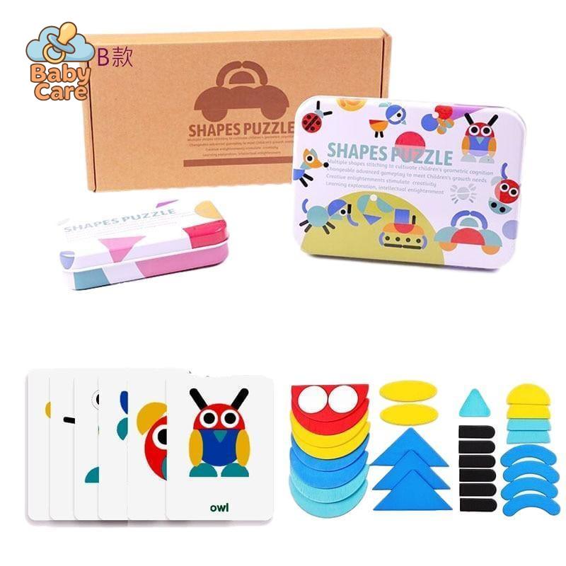 Coffret Puzzle Montessori avec Cartes - utilisation en situation
