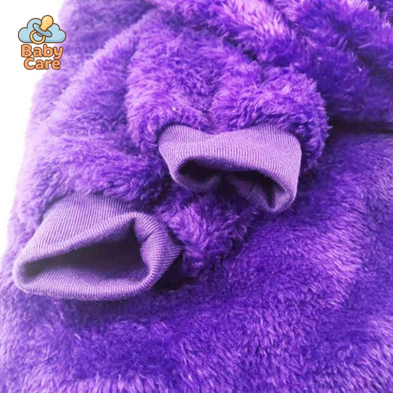 DoudouPops - Le doudou et sweat à capuche 2-en-1 - zoom sur la matière