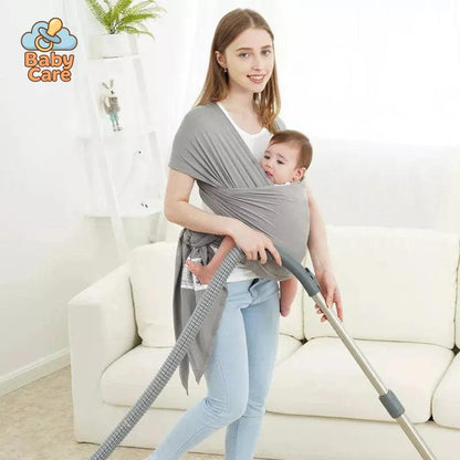 Écharpe de portage ergonomique coton - vue de profil