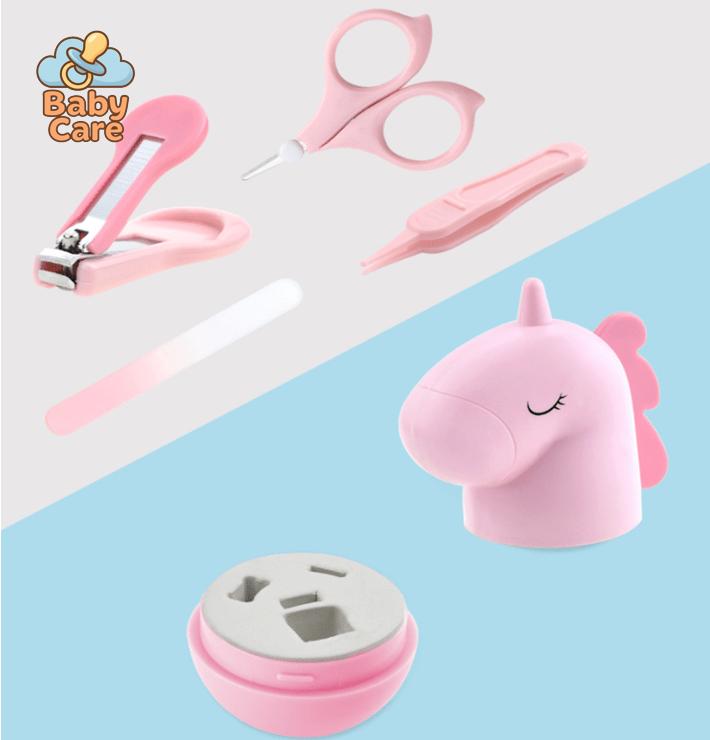 Trousse de soin bébé boite licorne - détail du produit