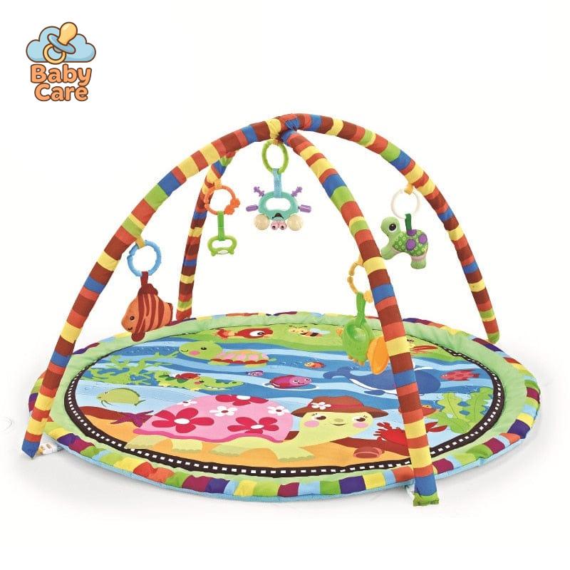 Tapis d'éveil bébé avec activités - zoom sur la matière