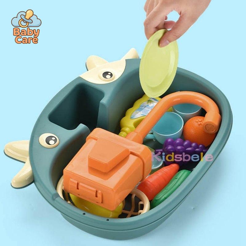 Aqualuxe : L'Évier Magique des Mini-Chefs - zoom sur la matière