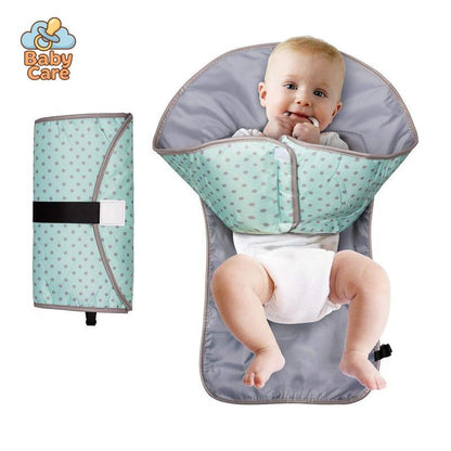 Le Lange-Facile : Tapis à Langer Nomade - vue de profil