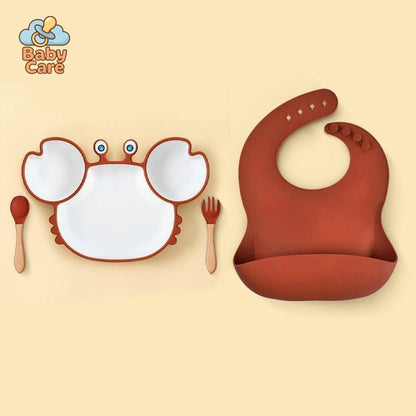 Assiette Silicone Bébé Crabe |  Baby Care - photo 18