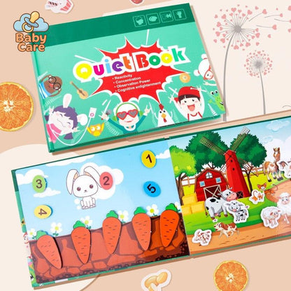 Livre éveil d'auto-apaisement - utilisation en situation