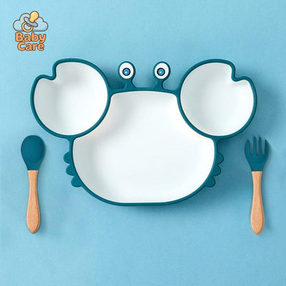 Assiette Silicone Bébé Crabe |  Baby Care - photo 14