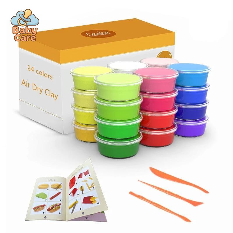 Coffret Pate à Modeler avec Outils et Tutoriel - vue de profil