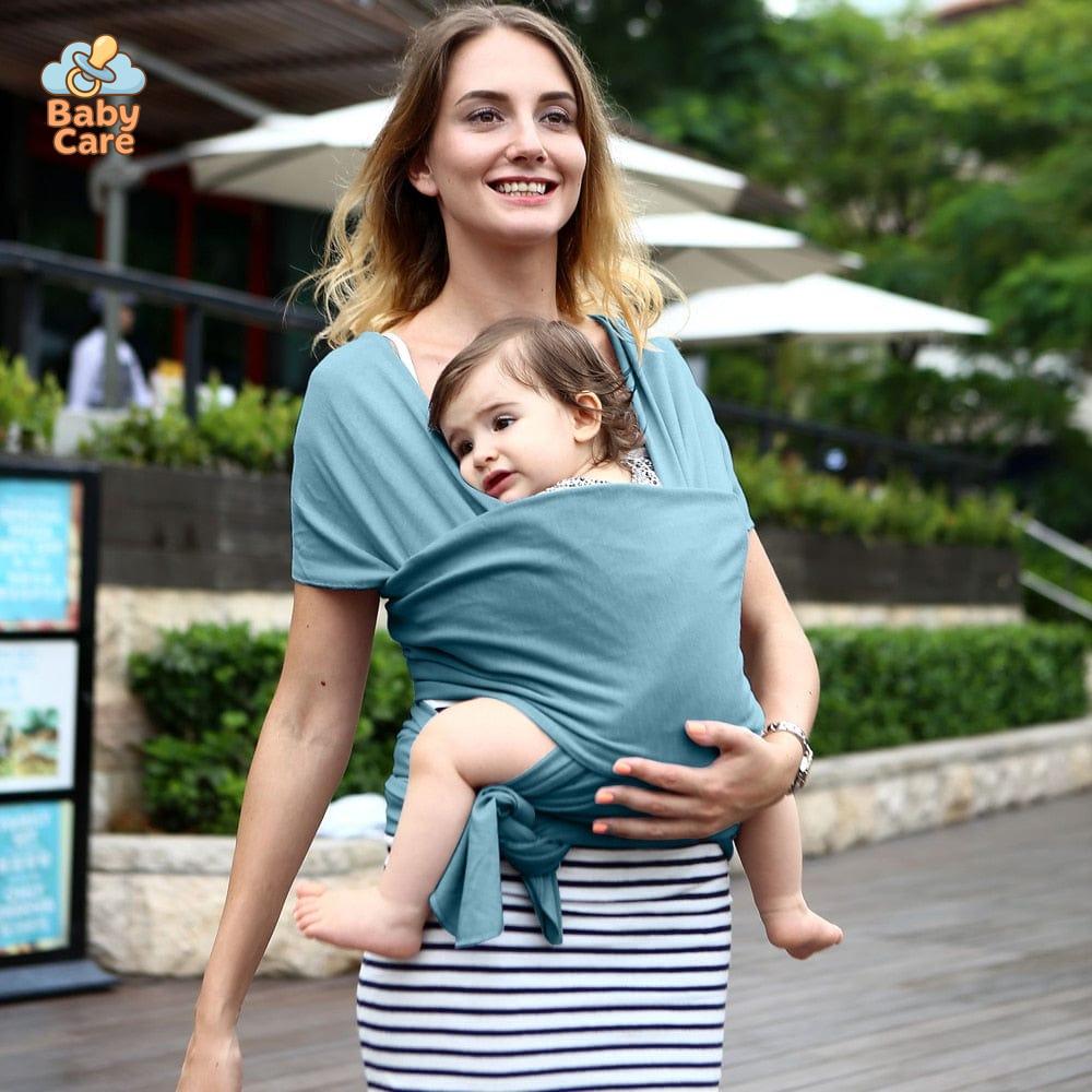 Écharpe de portage coton respirant - utilisation en situation