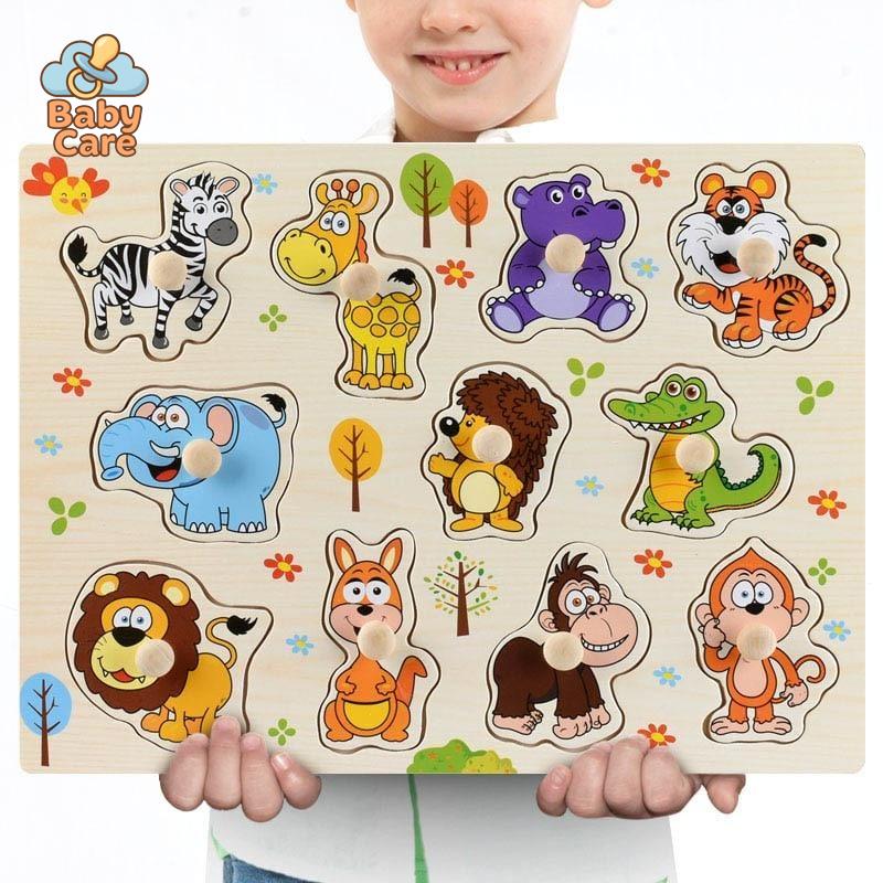 Formes en Bois à Replacer Animaux et Insectes - utilisation en situation