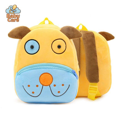 Cartable Kawaii en peluche - zoom sur la matière