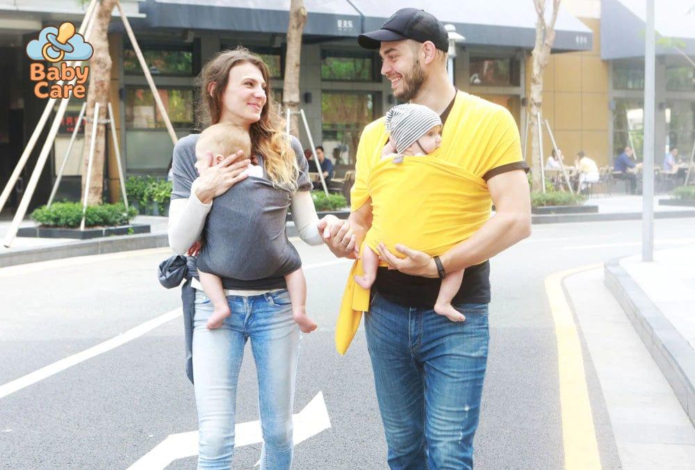 Écharpe de portage coton respirant - détail du produit