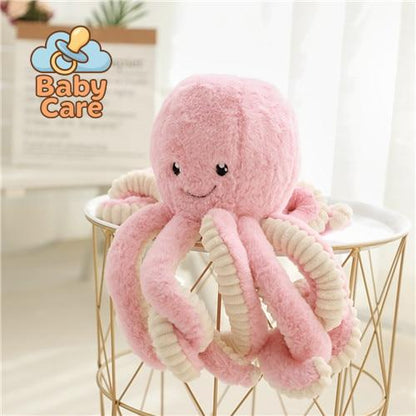 Peluche Poulpe Colorée Ultra Douce - photo lifestyle