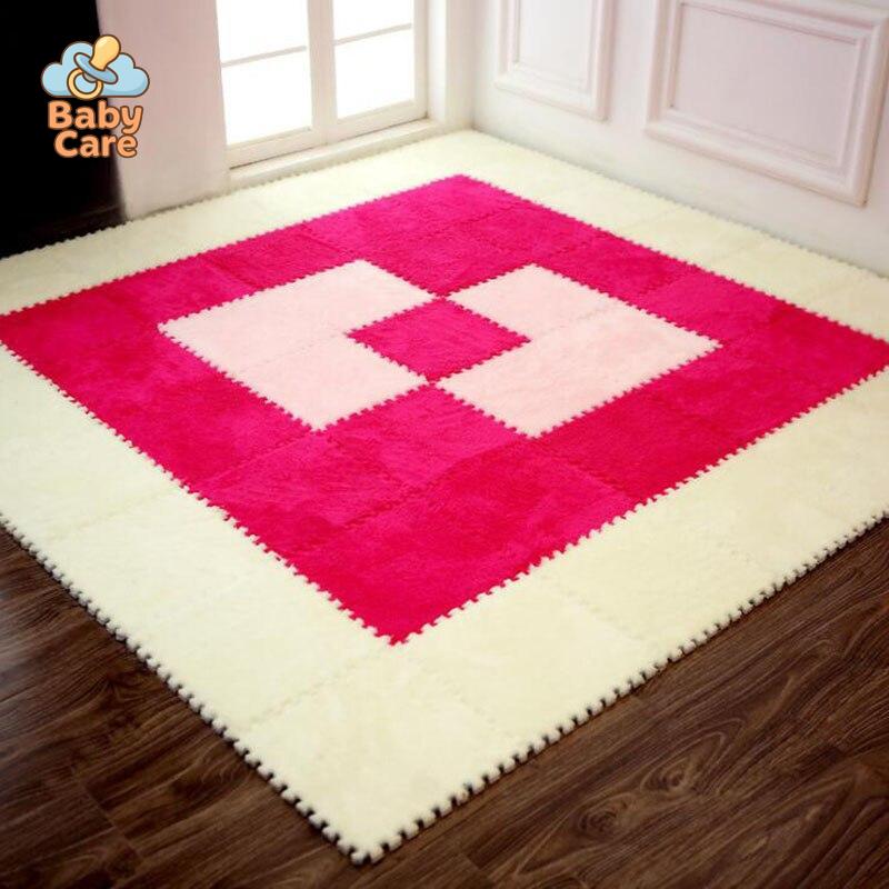 Tapis de Jeu Coloré Personnalisé - zoom sur la matière