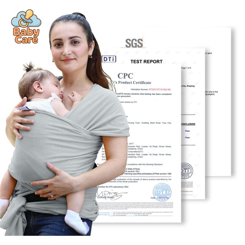 Écharpe de portage coton respirant - zoom sur la matière