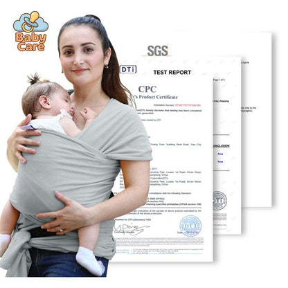 Écharpe de portage coton respirant - zoom sur la matière