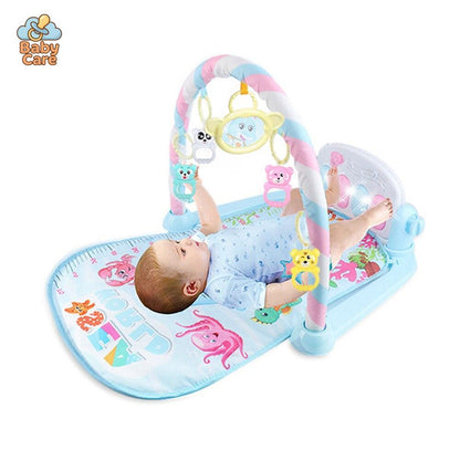 Tapis d'Eveil Animaux Marins avec Piano Lay&Play - utilisation en situation