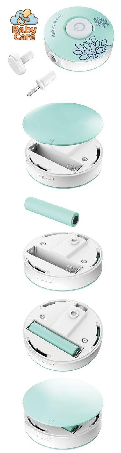 Coupe ongle bébé électrique 6-en-1 - zoom sur la matière