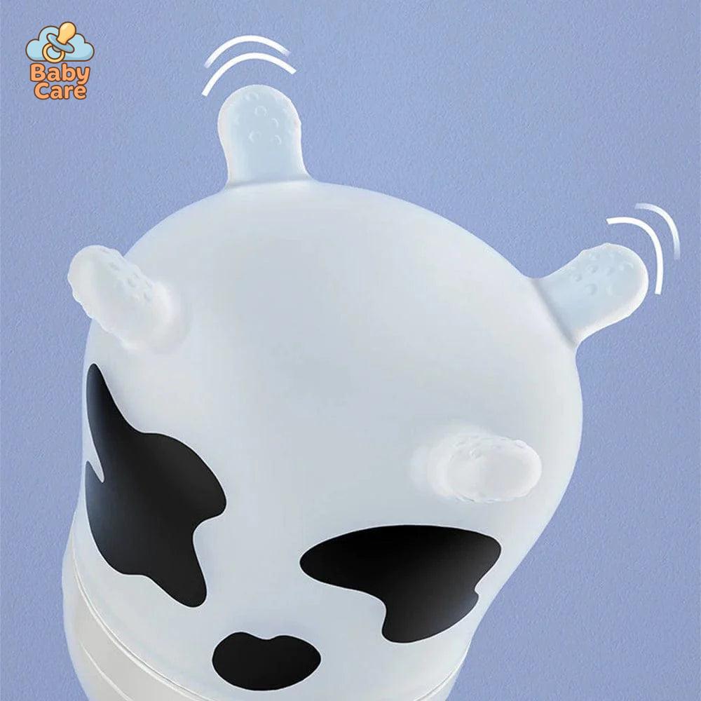 Biberon anti-colique vachette - zoom sur la matière