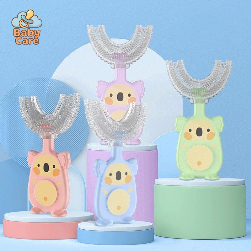 Brosse à dents enfant Koala - vue de profil