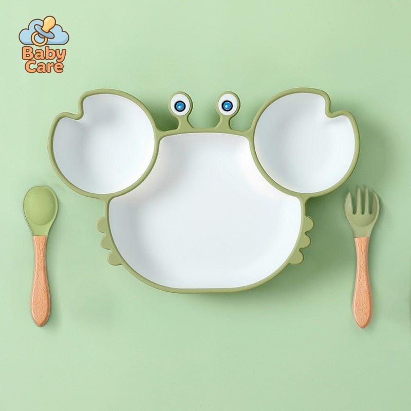 Assiette Silicone Bébé Crabe |  Baby Care - photo 11