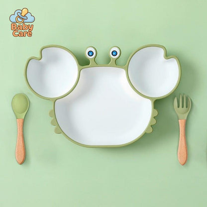 Assiette Silicone Bébé Crabe |  Baby Care - photo 11