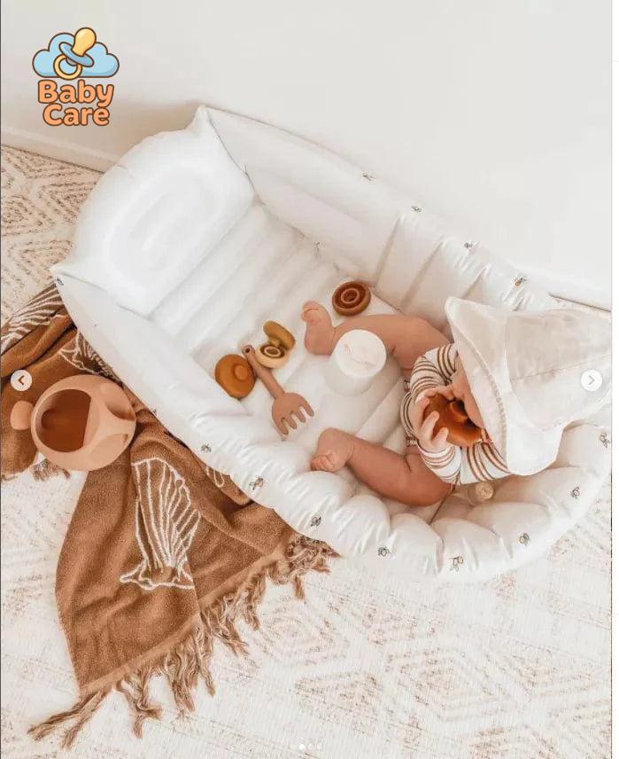 Baignoire gonflable bébé - vue de profil