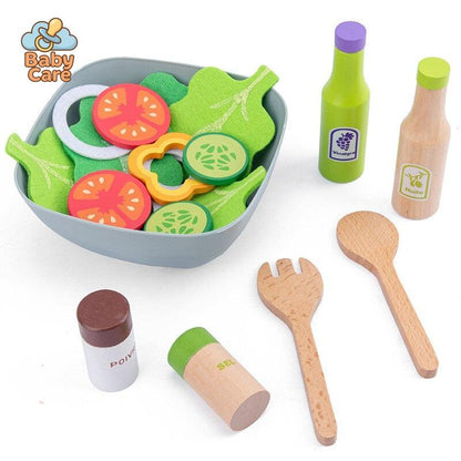 Jouet Cuisine éducative en Bois - packaging du produit