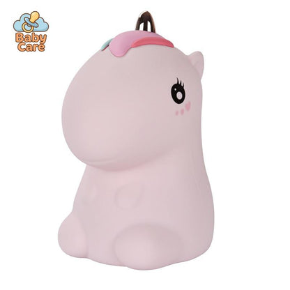 Veilleuse Licorne Silicone |  Baby Care - photo lifestyle