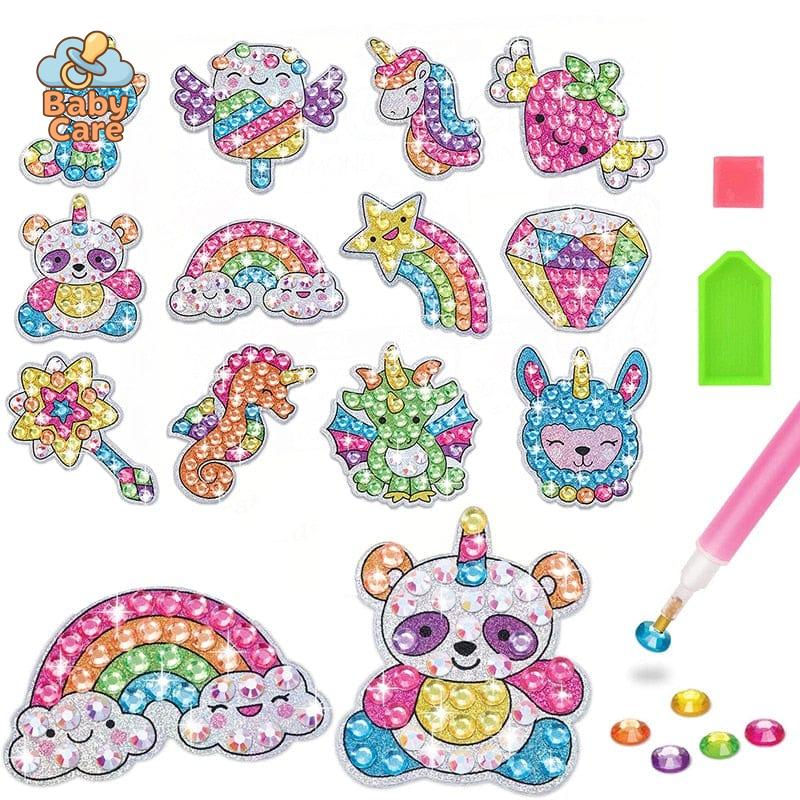 GemStickers: kit de peinture de diamants 5D - vue de profil