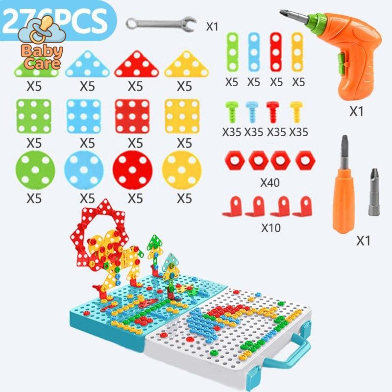 Jeu de construction électrique à visser 3D pour enfants - photo 9