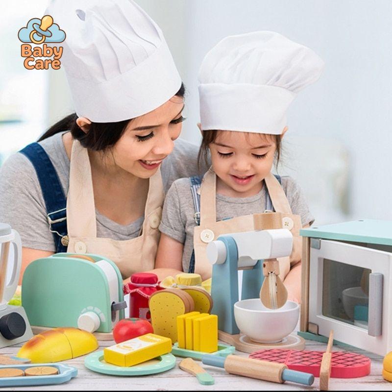 Jouet Cuisine éducative en Bois - détail du produit