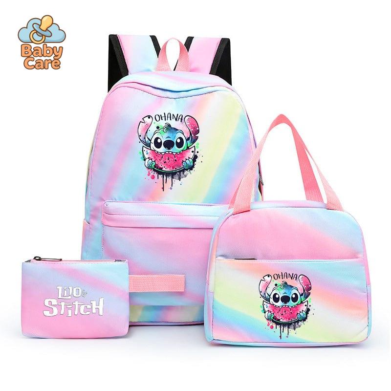 Cartable Stitch Imprimé Peace and Love - photo 29