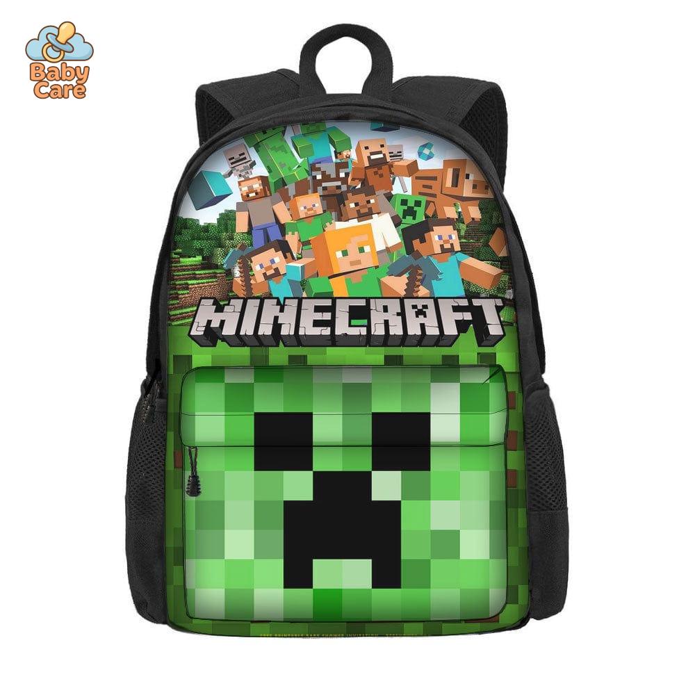 Cartable Minecraft Scènes du Jeu - photo 9