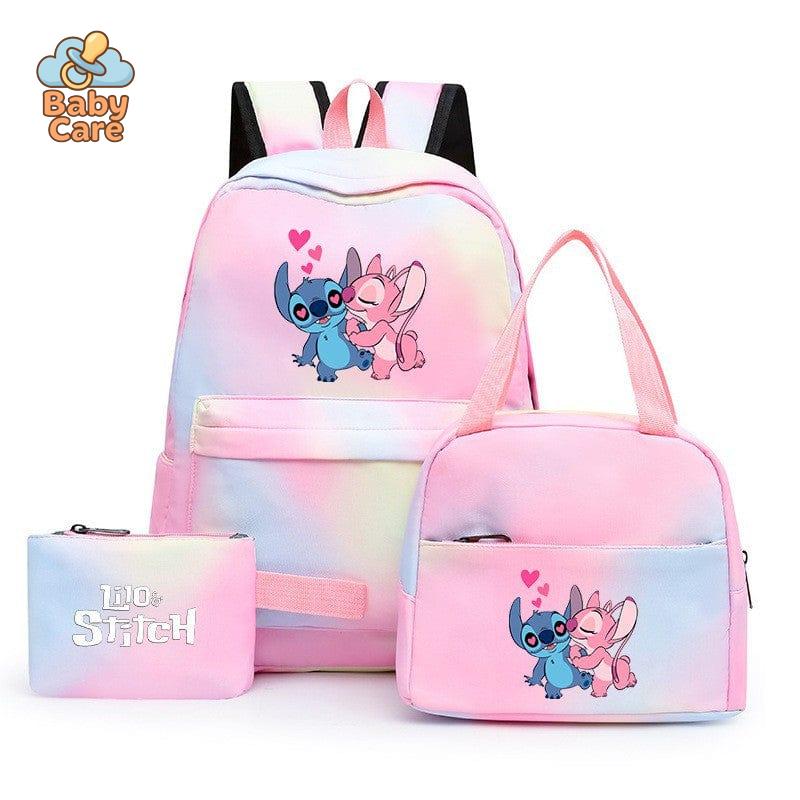 Cartable Stitch Coloré avec Boite à Lunch et Trousse - photo 38