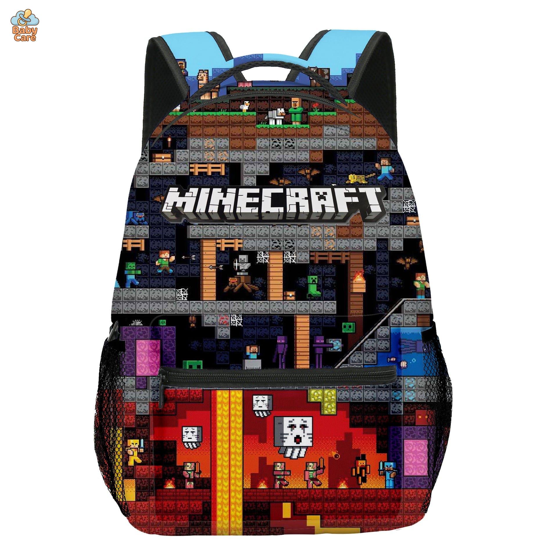 Cartable Minecraft Design Imprimé Jeu Vidéo - photo 12