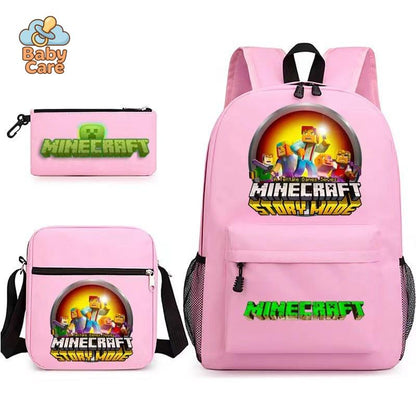 Cartable Minecraft Coloré Haute Qualité - photo 27