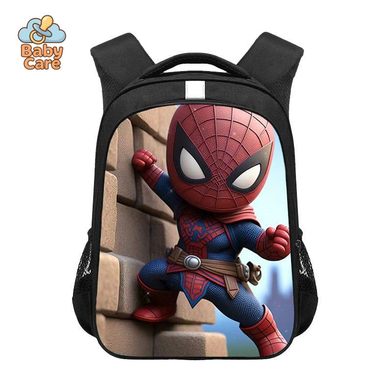 Cartable Spiderman Imprimé Mini Spiderman - utilisation en situation