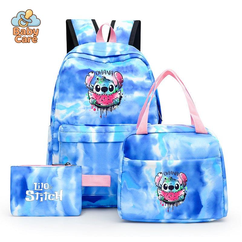 Cartable Stitch Coloré avec Boite à Lunch et Trousse - photo 27